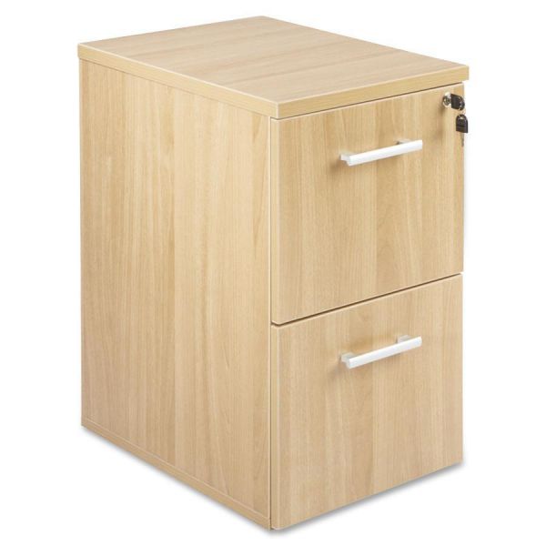 LLR81938 Lorell Concordia Series Latte Laminate Desk Ensemble
