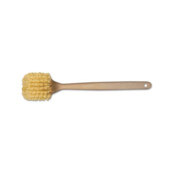 BWK4320 Boardwalk Utility Brush, Polypropylene Fill, 20" Long, Tan Handle