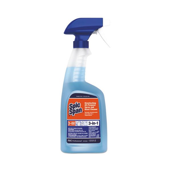 PGC58775EA Spic and Span Disinfecting All-Purpose Spray and Glass Cleaner, Fresh Scent, 32oz Spray Bottle