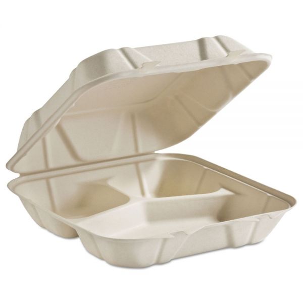 HUH68029 Chinet Takeout Clamshell Food Containers