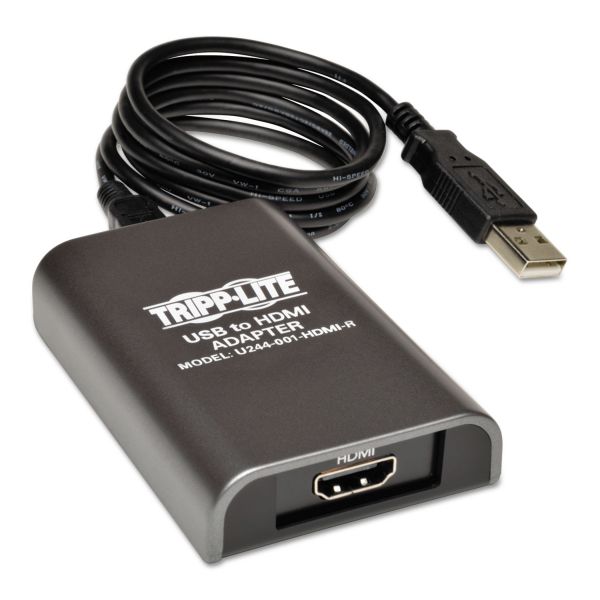 TRPU244001HDMIR Tripp Lite USB 2.0 to HDMI Adapter