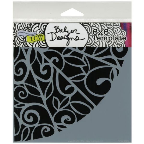 NOTM024890 Crafter's Workshop Template 6"X6"
