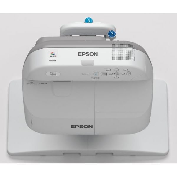 SYNX3778069 Epson BrightLink 575Wi Ultra Short Throw LCD Projector - 720p - HDTV - 16:10