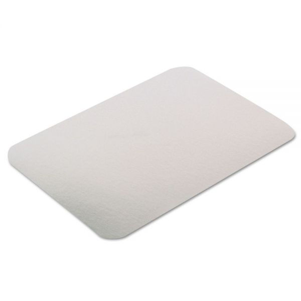 PCTYL788 Pactiv Rectangular Flat Bread Pan Covers, White/Aluminum, 8 2/5w x 5 9/10d, 400/Carton
