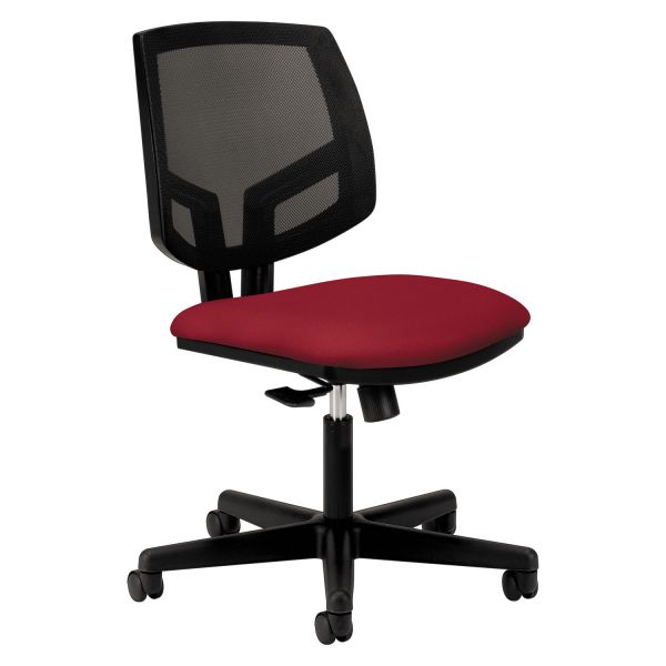 HON5711GA42T HON Volt Series Mesh Back Task Chair, Crimson Fabric