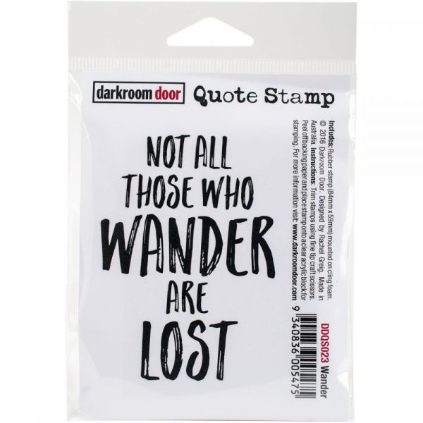 NOTM370461 Darkroom Door Cling Stamp 3"X2"