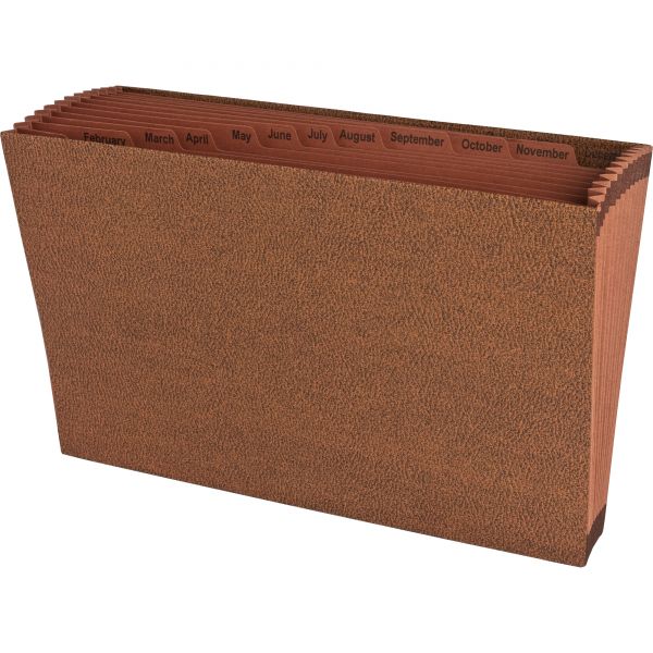 SPR26539 Sparco Heavy-Duty Jan-Dec Expanding File