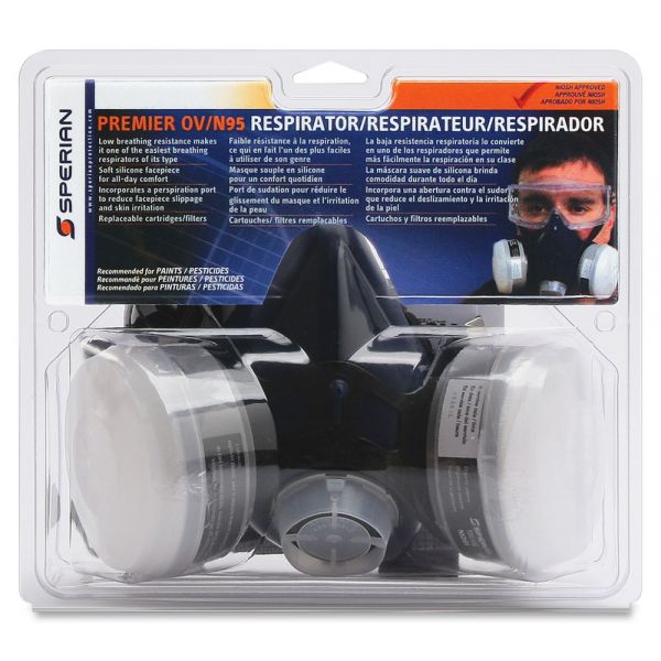 HWL5501N95M Honeywell Premier OV/N95 Half Mask Respirator
