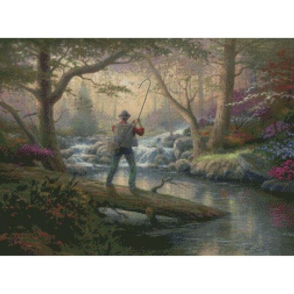 NOTM051293 MCG Textiles It Doesn't Get Much Better Counted Cross Stitch Kit
