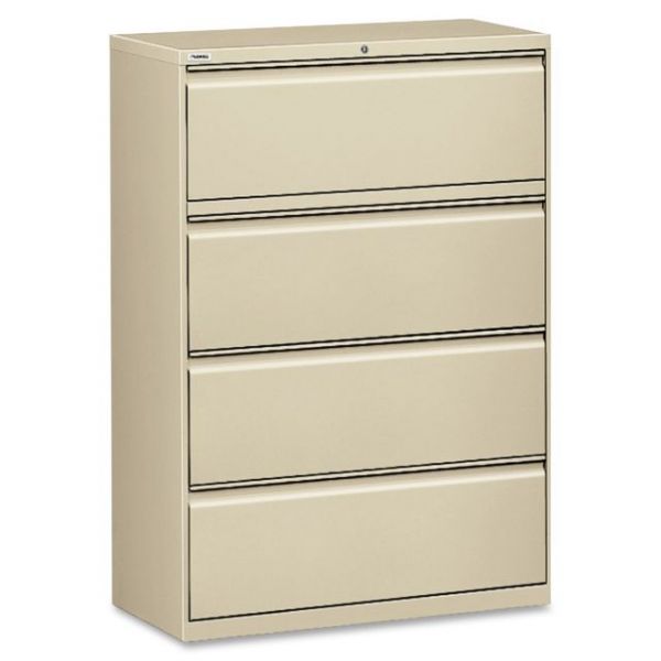 LLR60444 Lorell 4 Drawer Lateral File Cabinet