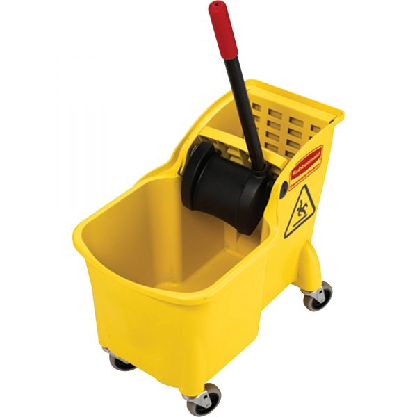 RCP738000YL Rubbermaid 31 Quart Mop Bucket Combination
