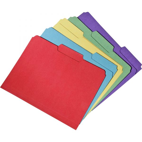 NSN5664143 SKILCRAFT Recycled Double-Ply Top Tab Colored File Folders