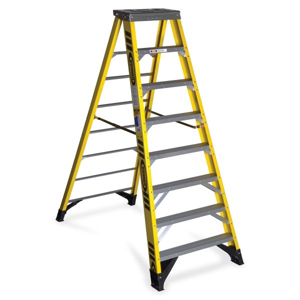 WER7308 Werner 7308 8 ft Type IAA Fiberglass Step Ladder