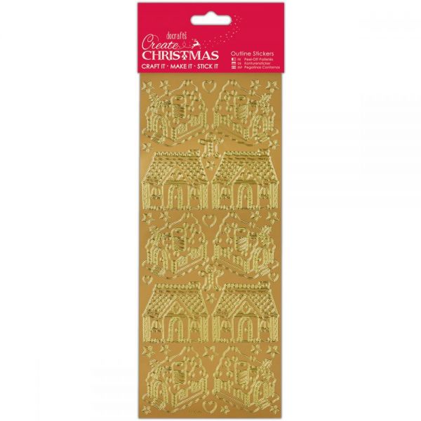 NOTM441060 Papermania Create Christmas Outline Stickers
