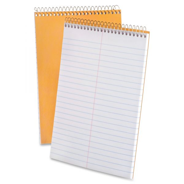 TOP25472 Ampad Spiral Steno Book, Gregg, 6 x 9, 15 lb, White, 70 Sheets