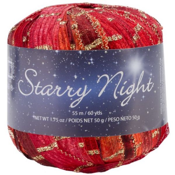 NOTM062148 Premier Starry Night Yarn - Chinese Lantern