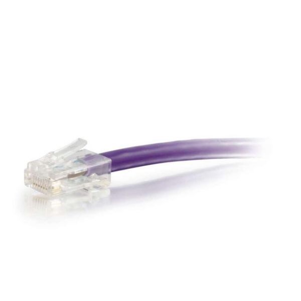 SYNX3592423 4ft Cat6 Non-Booted Unshielded (UTP) Network Patch Cable - Purple
