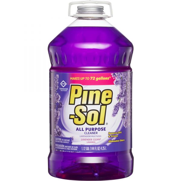 CLO97301EA Pine-Sol All Purpose Cleaner, Lavender Clean, 144 oz Bottle