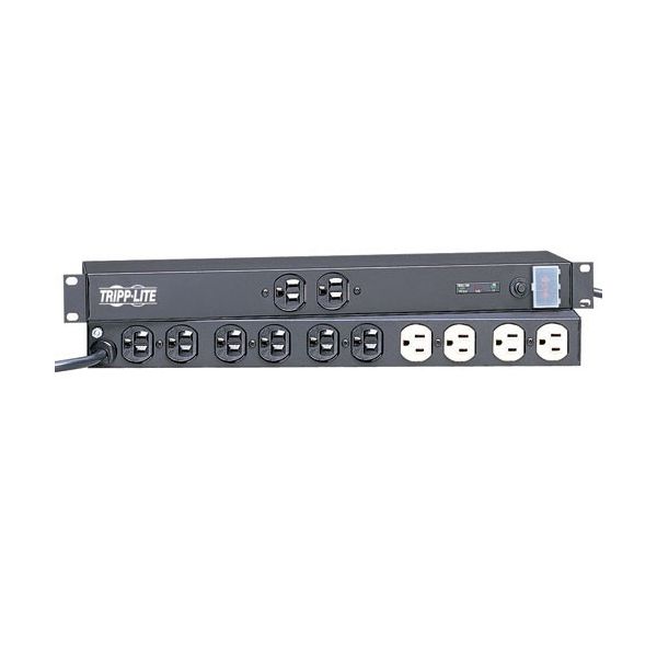 IGRM483528 Tripp Lite Isobar Surge Protector Rackmount 12 Outlet 15' Cord Metal 1URM