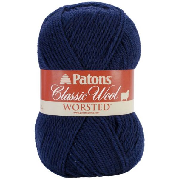 NOTM061545 Patons Classic Wool Yarn - Navy