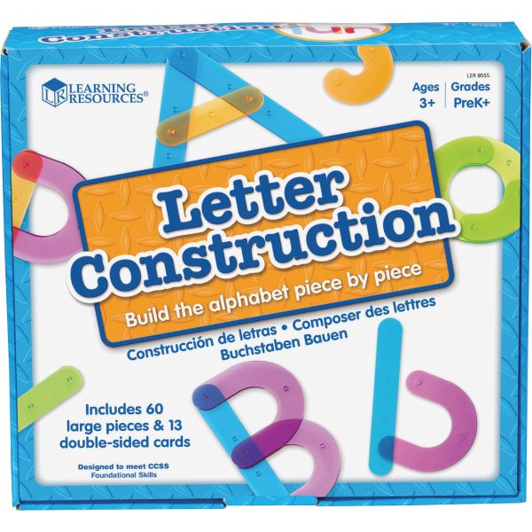 LRN8555 Learning Resources Letter Construction Activity Set