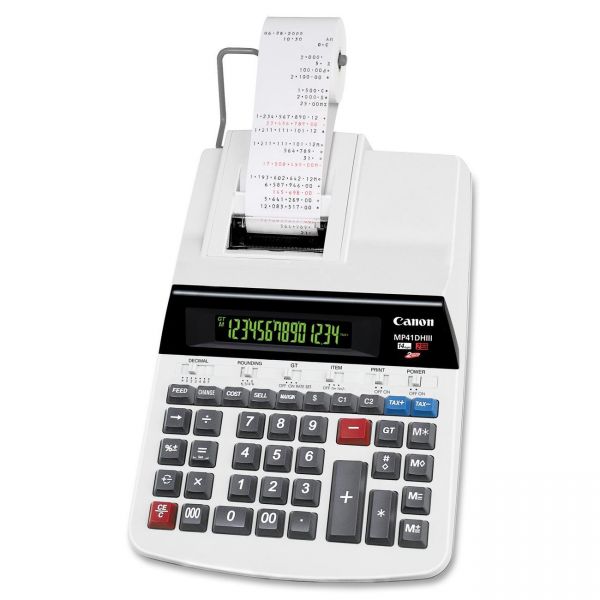 CNMMP41DHIII Canon MP41DHIII Heavy-Duty Printing Calculator