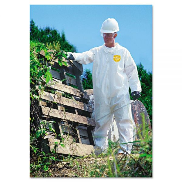 DUPNG120SL DuPont ProShield NexGen Coveralls, Zip Closure, Large