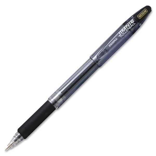 ZEB44112 Zebra Pen Jimnie Soft Rubber Grip Gel Rollerball Pens