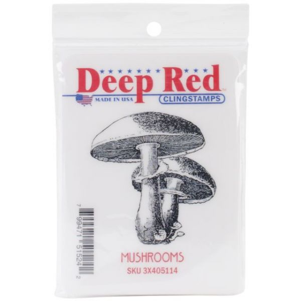 NOTM321432 Deep Red Cling Stamp 2"X2"