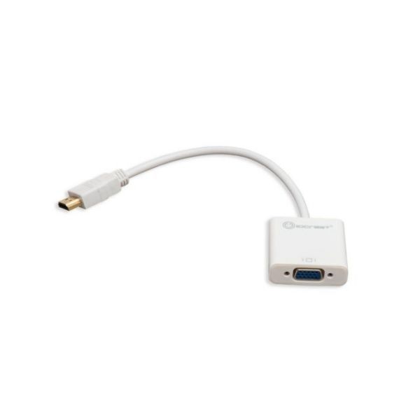 SYNX4112131 SYBA Multimedia IO Crest HDMI to VGA Adapter, with Audio Support