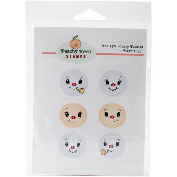 NOTM335335 Peachy Keen Stamps Clear Face Assortment 6/Pkg