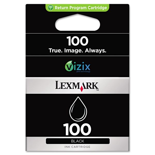 LEX14N0820 Lexmark 14N0820 (100) Ink, 170 Page-Yield, Black