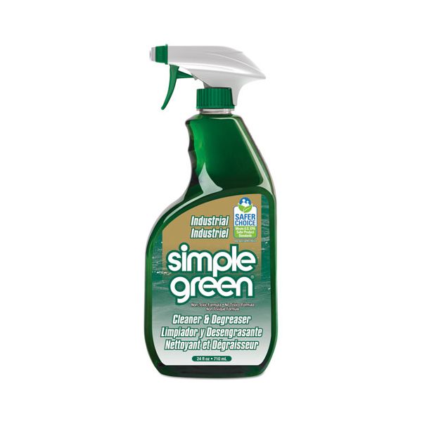 SMP19024 Simple Green Crystal Industrial Cleaner/Degreaser, 24oz Bottle, 12/Carton