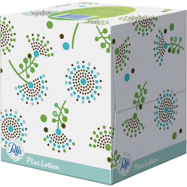 PGC34899 Puffs Plus Lotion 2-Ply Facial Tissues