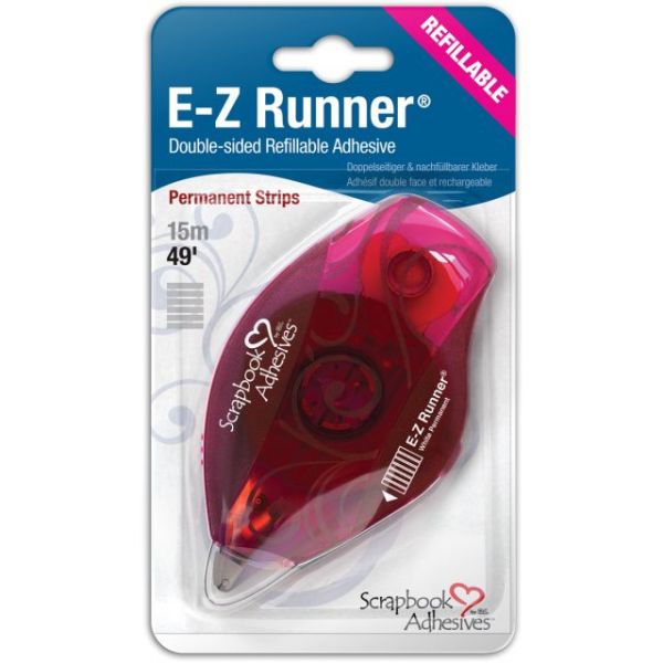 NOTM049710 Scrapbook Adhesives E-Z Runner Adhesive Strips Dispenser