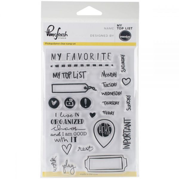 NOTM455485 Pinkfresh Studio Clear Stamp Set 4"X6"
