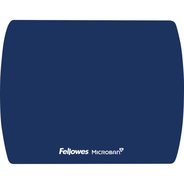 SYNX2585235 Fellowes Microban Ultra Thin Mouse Pad - Blue