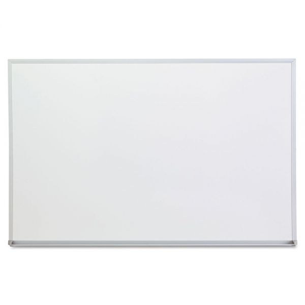 UNV43623 Universal Dry Erase Board, Melamine, 36 x 24, Satin-Finished Aluminum Frame