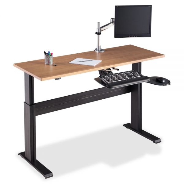 LLR81961 Lorell Height-adjustable Workstation Tabletop - Latte