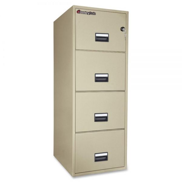 SEN4G2531P SentrySafe Vertical Fire File Cabinet