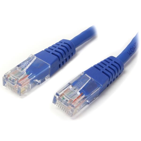 SYNX2852550 StarTech.com 30 ft Blue Molded Cat5e UTP Patch Cable
