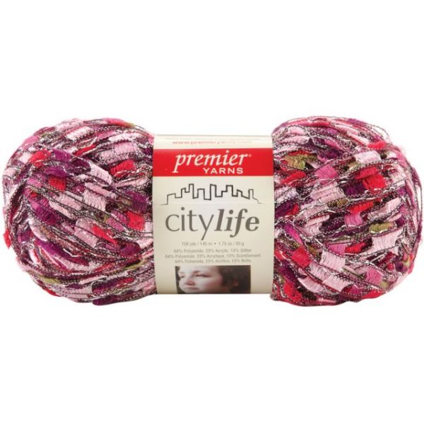 NOTM060807 Premier City Life Ladder Yarn - Grenadine Glitz