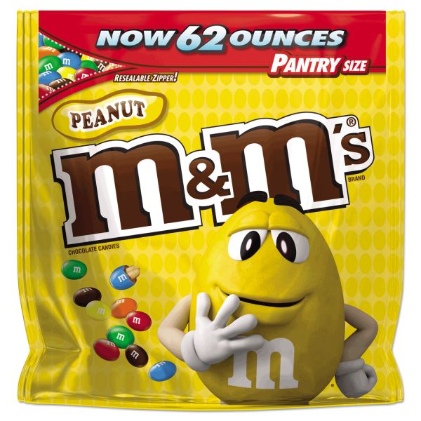 MNM1137771 M & M's Milk Chocolate With Peanuts Bite Size Candy