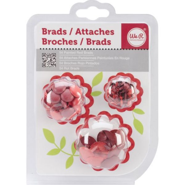 NOTM125764 Painted Brads 54/Pkg