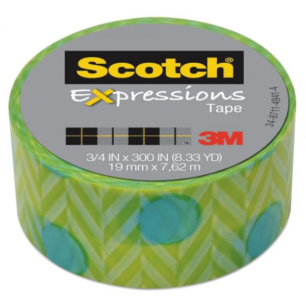 MMMC214P7 Scotch Expressions Transparent Tape Refill