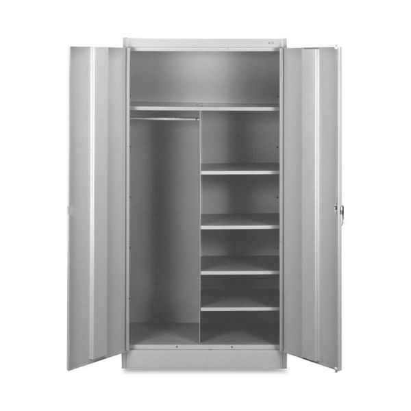 TNN7214LGY Tennsco Standard Combination Wardrobe/Storage Cabinet