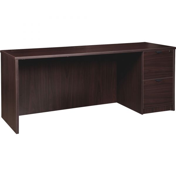 LLR79031 Lorell Prominence 79000 Series Right-Pedestal Computer Desk