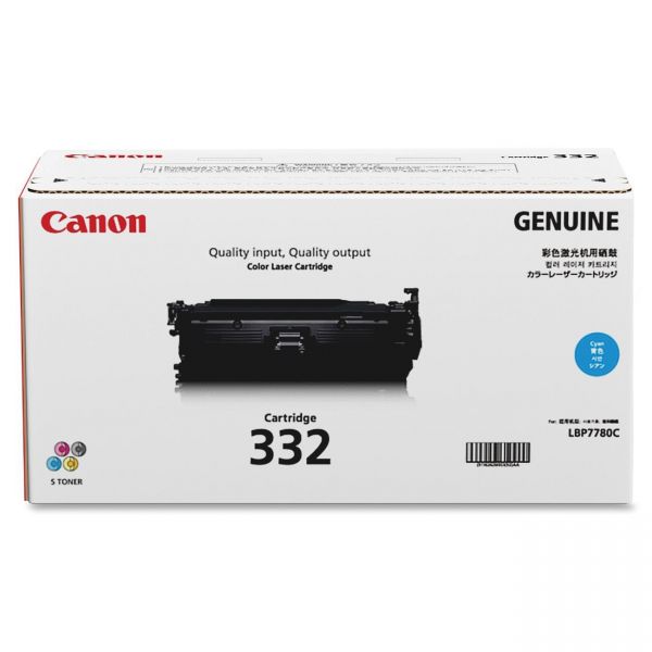 CNMCRTDG332C Canon 332 Cyan Toner Cartridge (CRTDG332C)
