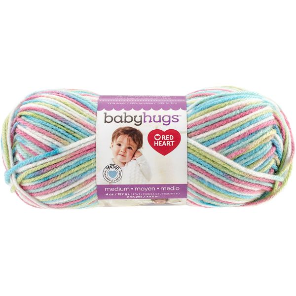 Red Heart Baby Hugs Yarn Hopscotch