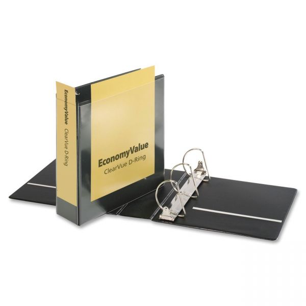 CRD90150 Cardinal EconomyValue ClearVue 3" 3-Ring View Binder